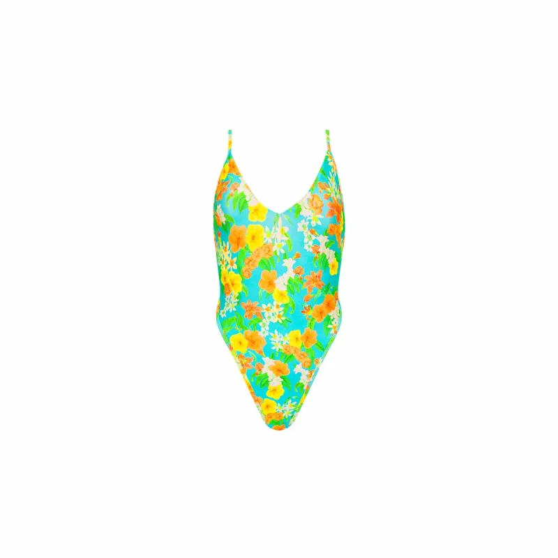 Plunge Cross Back One Piece - Sunkissed Soul sold by Kulani Kinis