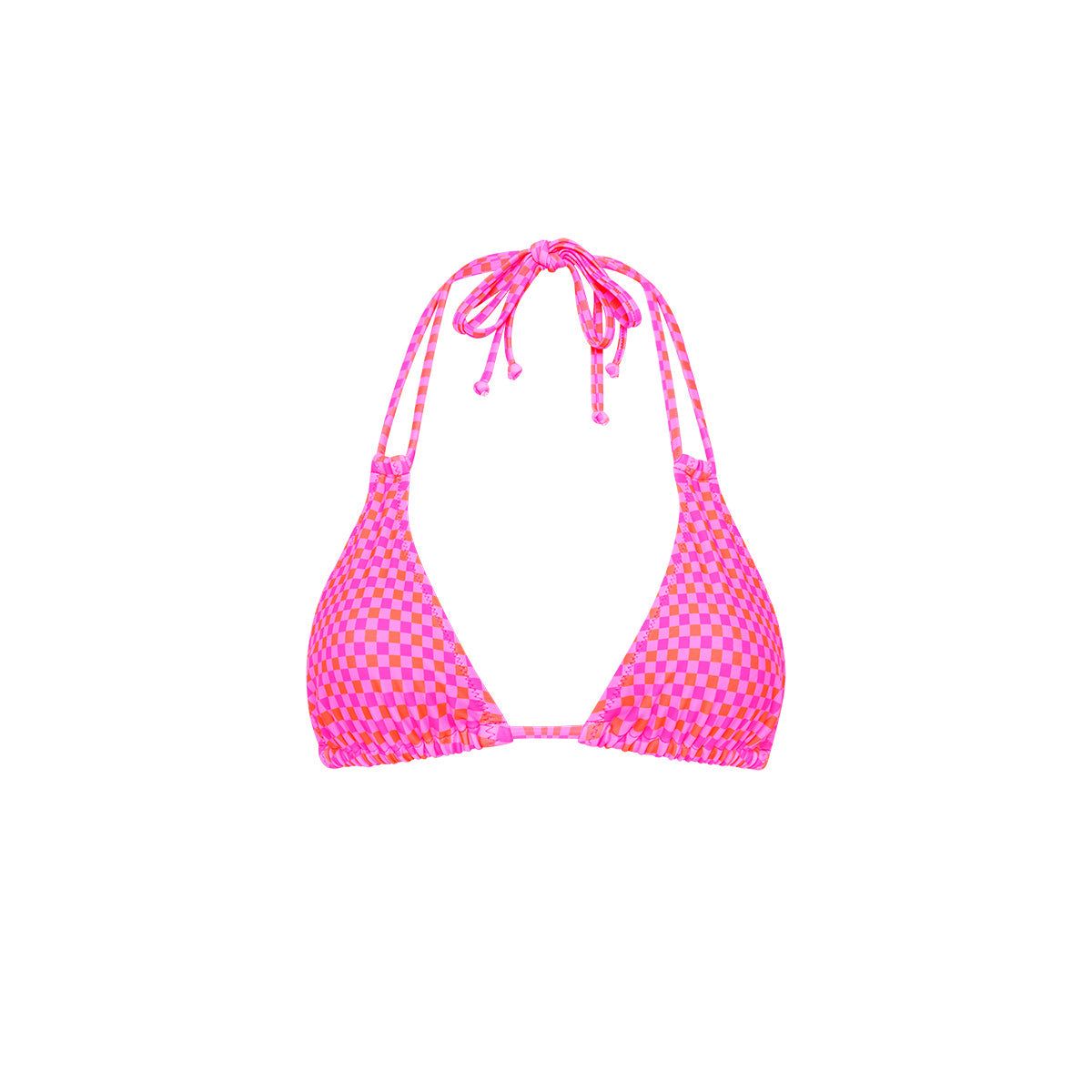 Halter Bralette Bikini Top - Pinky Promise sold by Kulani Kinis