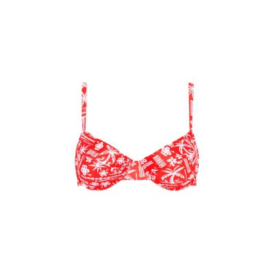 Ditzy Underwire Bra Bikini Top - Hula Hibiscus sold by Kulani Kinis