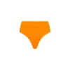 High Hip Cheeky Bikini Bottom - Papaya Ribbed sold by Kulani Kinis