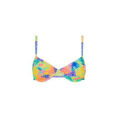 Ditzy Underwire Bra Bikini Top - Tropic Rodeo sold by Kulani Kinis