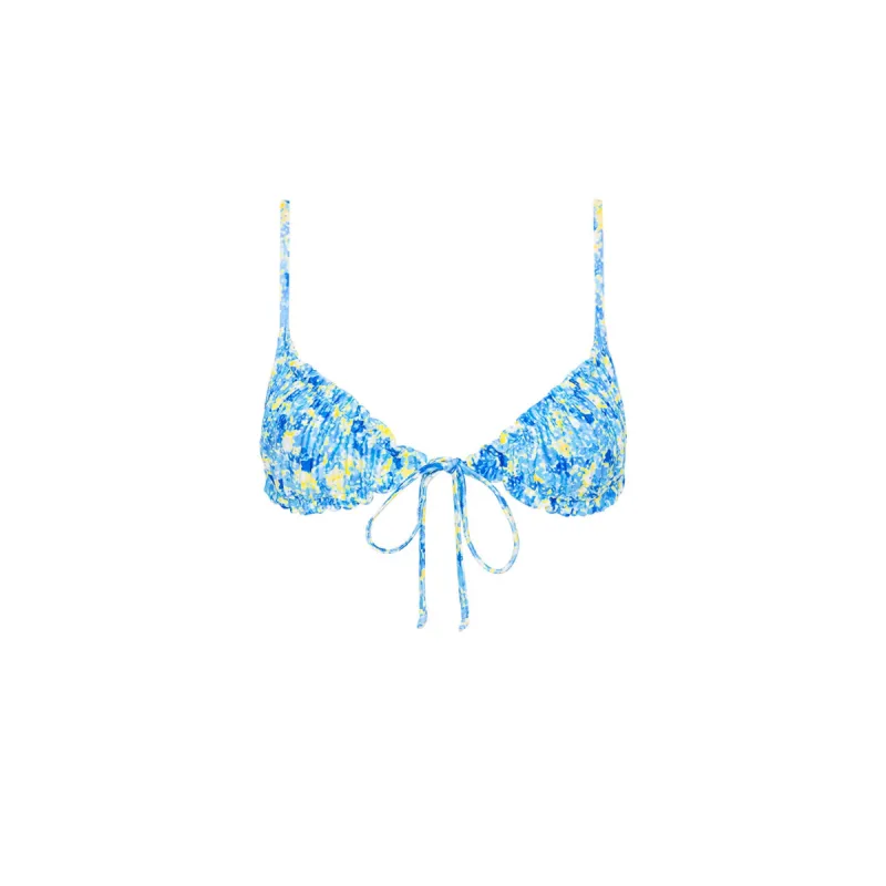Ruched Bralette Bikini Top - Love Story sold by Kulani Kinis