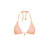 Halter Bralette Bikini Top - Champagne Blossom sold by Kulani Kinis