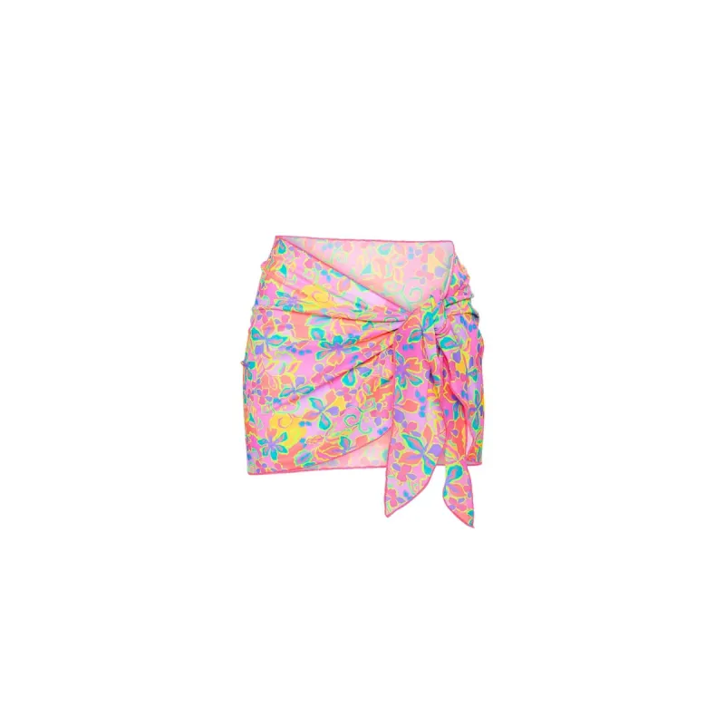Mini Mesh Sarong - Pink Aurora sold by Kulani Kinis