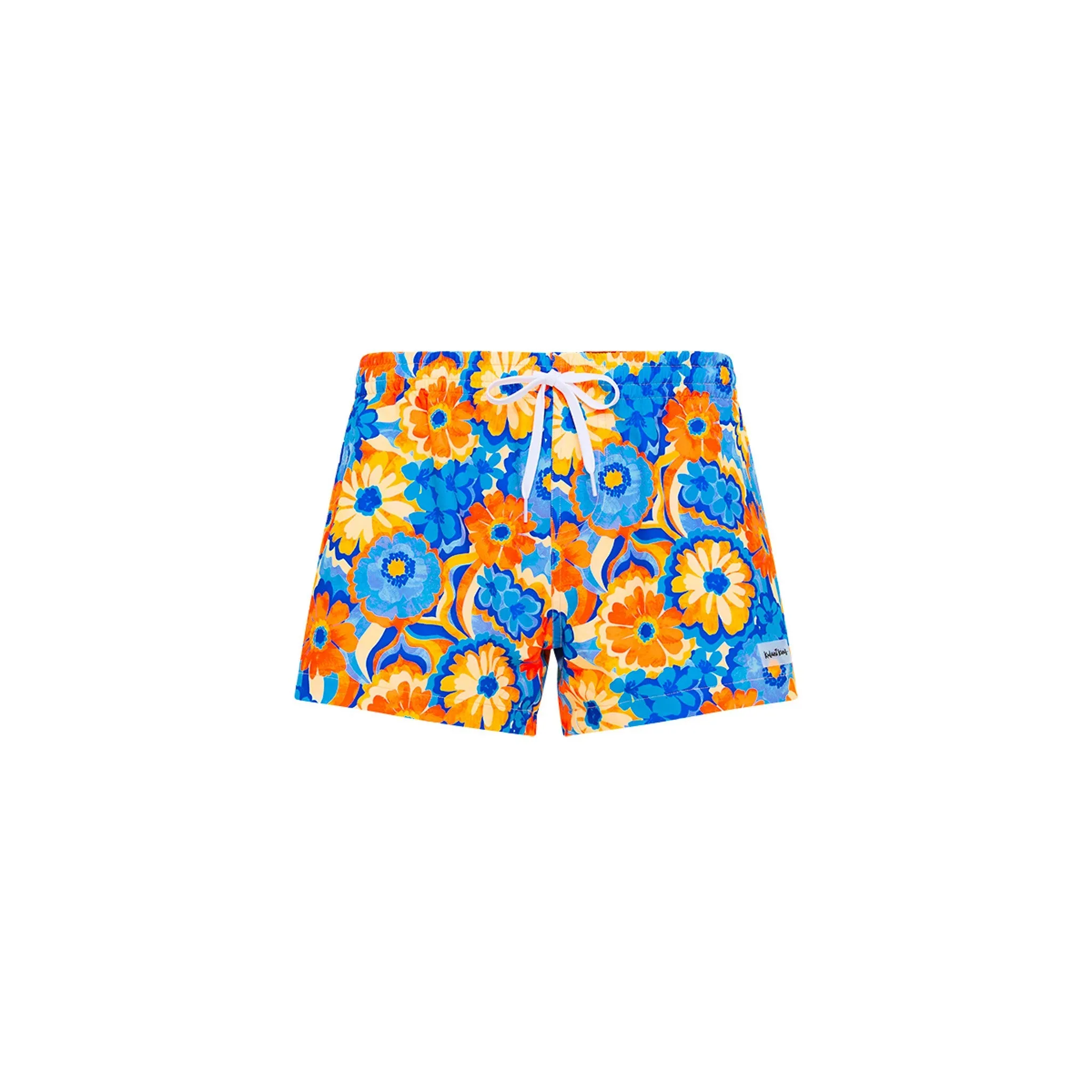 Men's 4" Stretch Swim Trunks - Havana Heat sold by Kulani Kinis