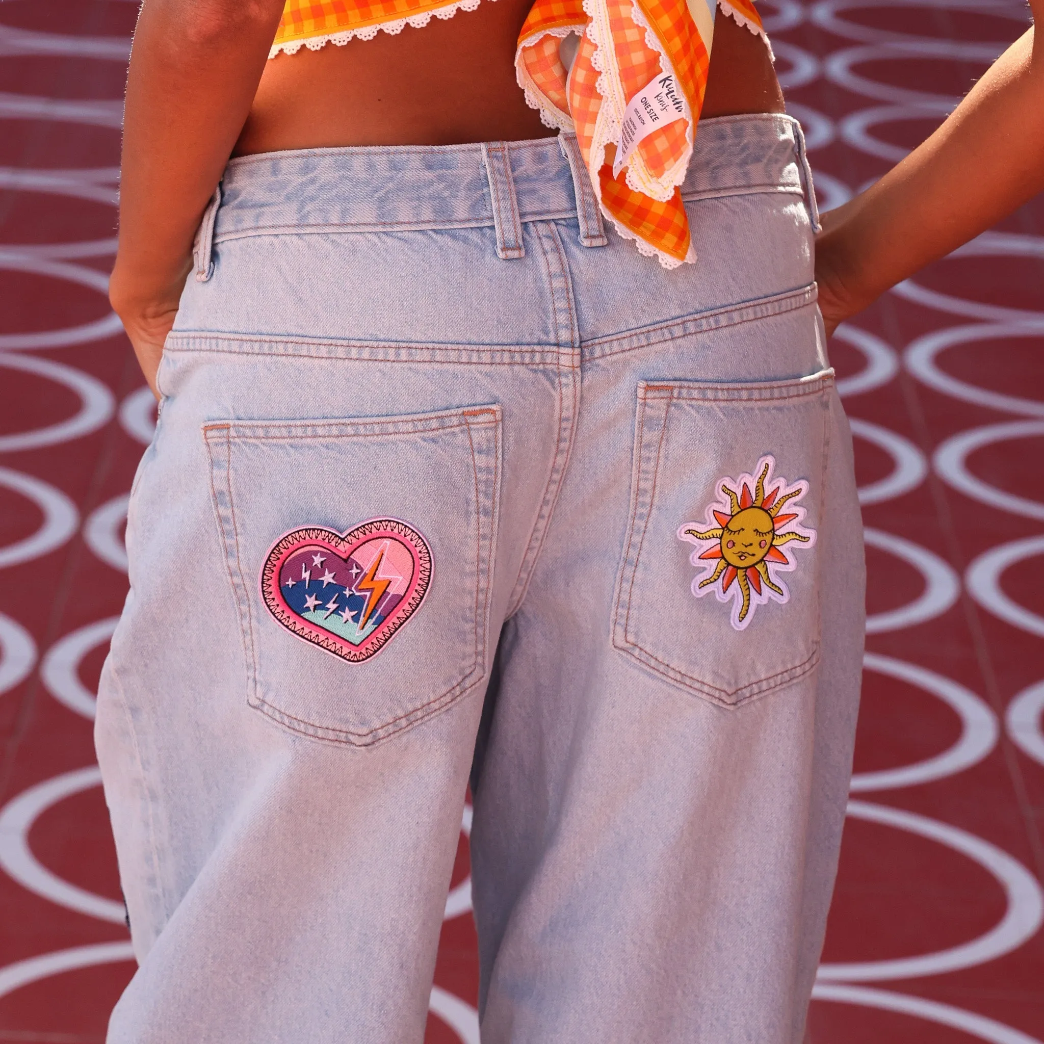 Iron-On Patches - Electric Sunshine sold by Kulani Kinis product image thumbnail 3