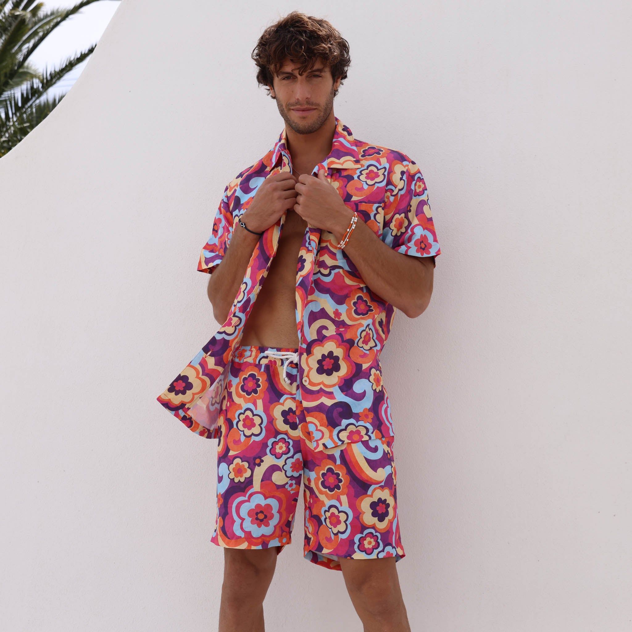 Men's Linen Shorts - Tipsy Dip sold by Kulani Kinis product image thumbnail 5