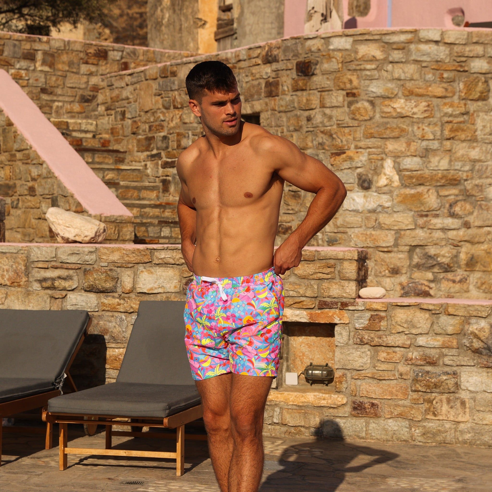 Men's Swim Trunks - Rio Rainbow sold by Kulani Kinis product image thumbnail 3