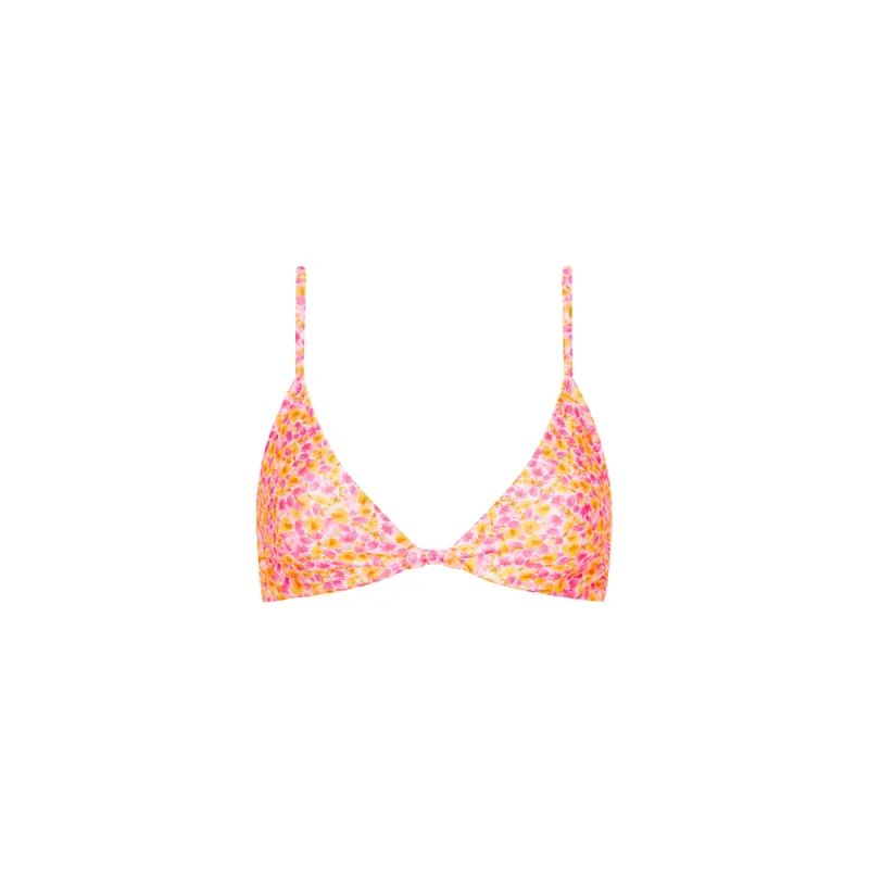 Underwire Triangle B-C Cup Bikini Top - Sherbet Shimmer sold by Kulani Kinis