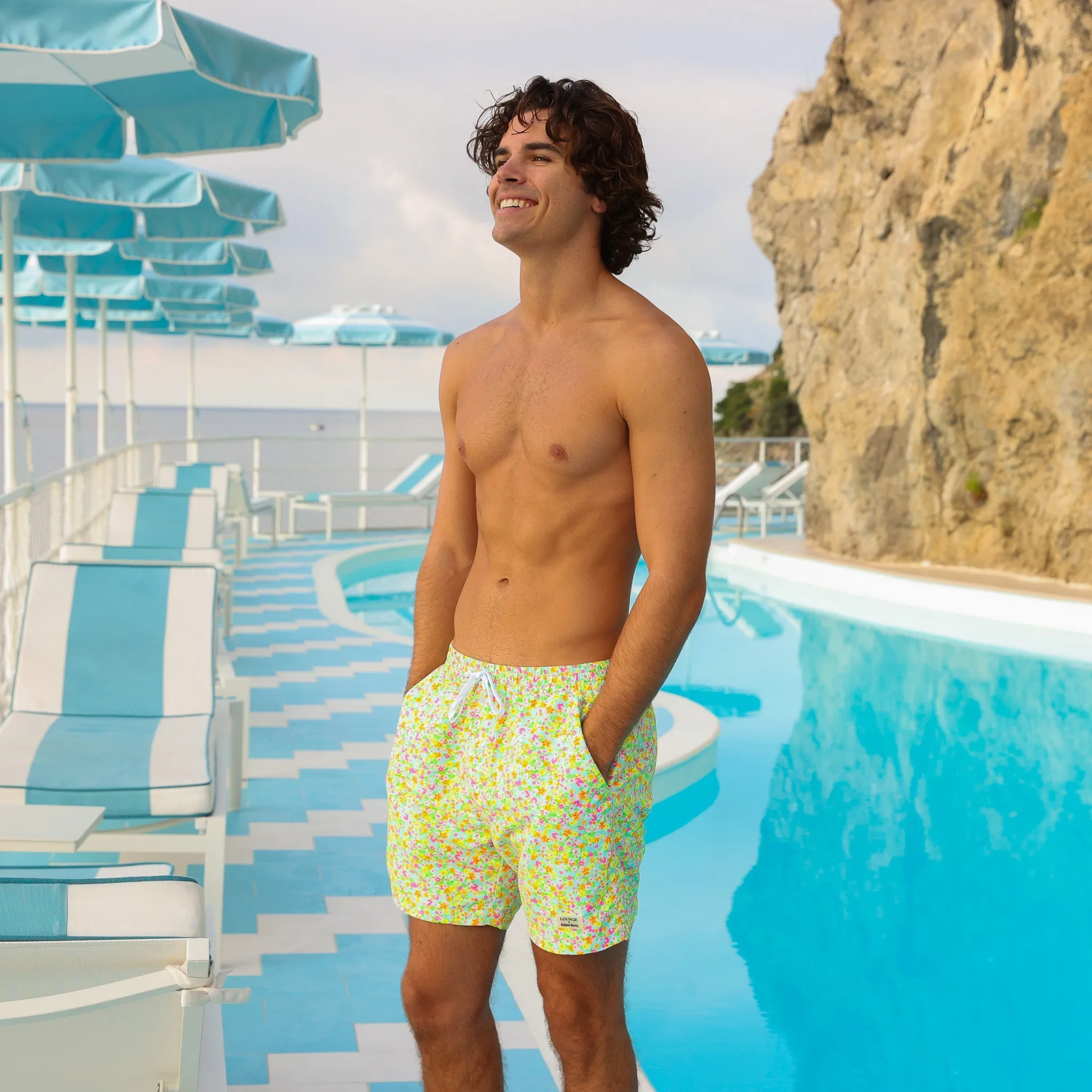 Men's Swim Trunks - Wild Flower (Preview) sold by Kulani Kinis product image thumbnail 3