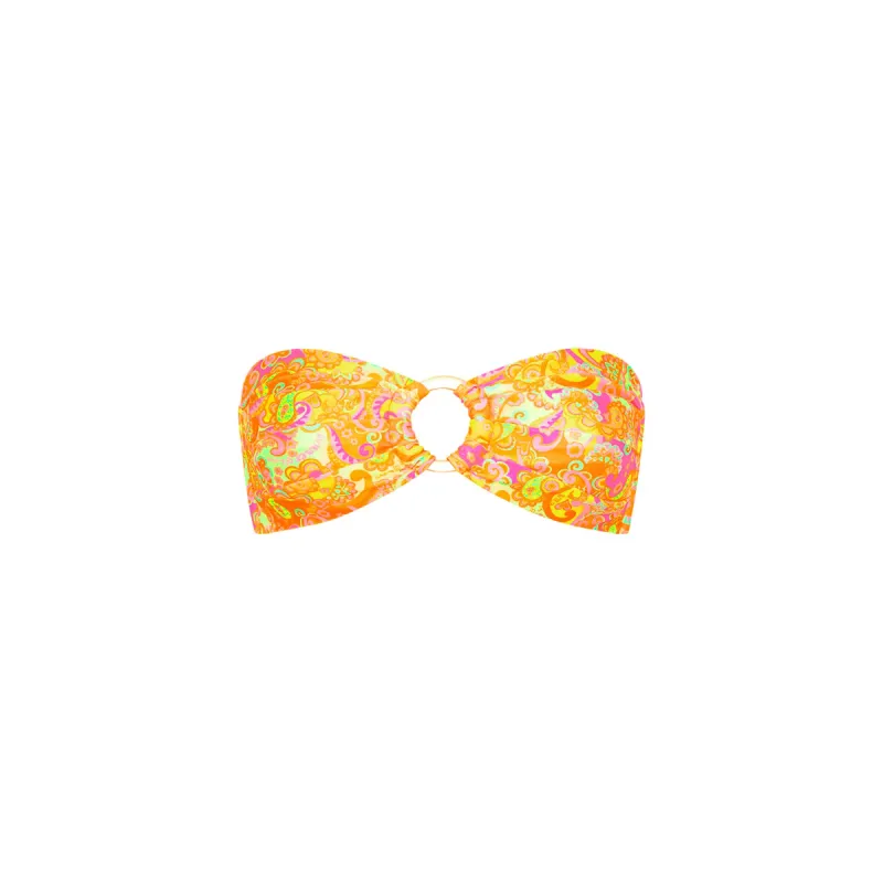 Strapless Bandeau Bikini Top - Tiki Tango sold by Kulani Kinis