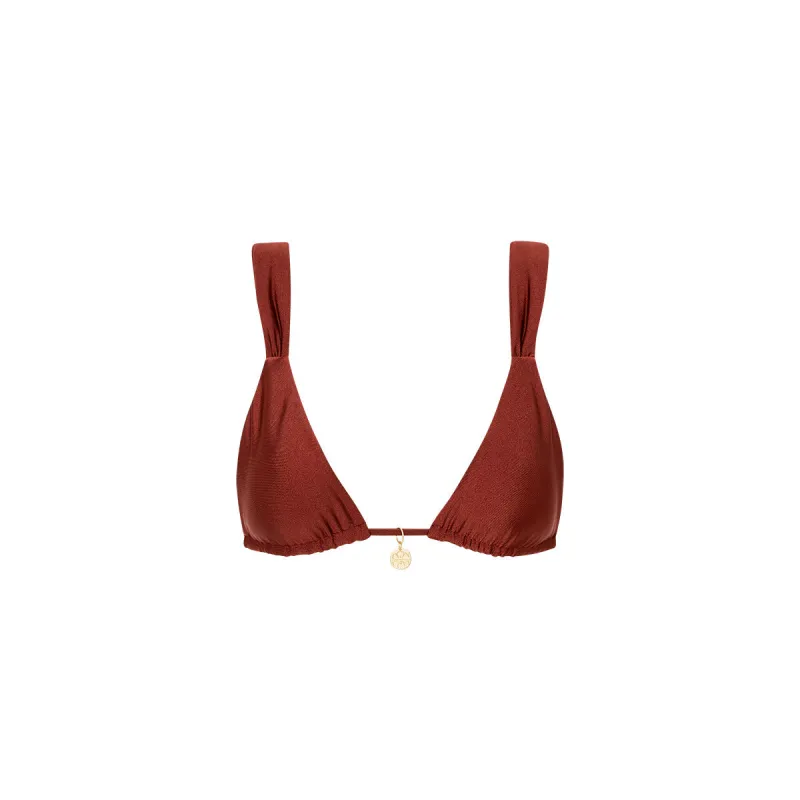 Slide Bralette Bikini Top - Sweet Cinnamon sold by Kulani Kinis