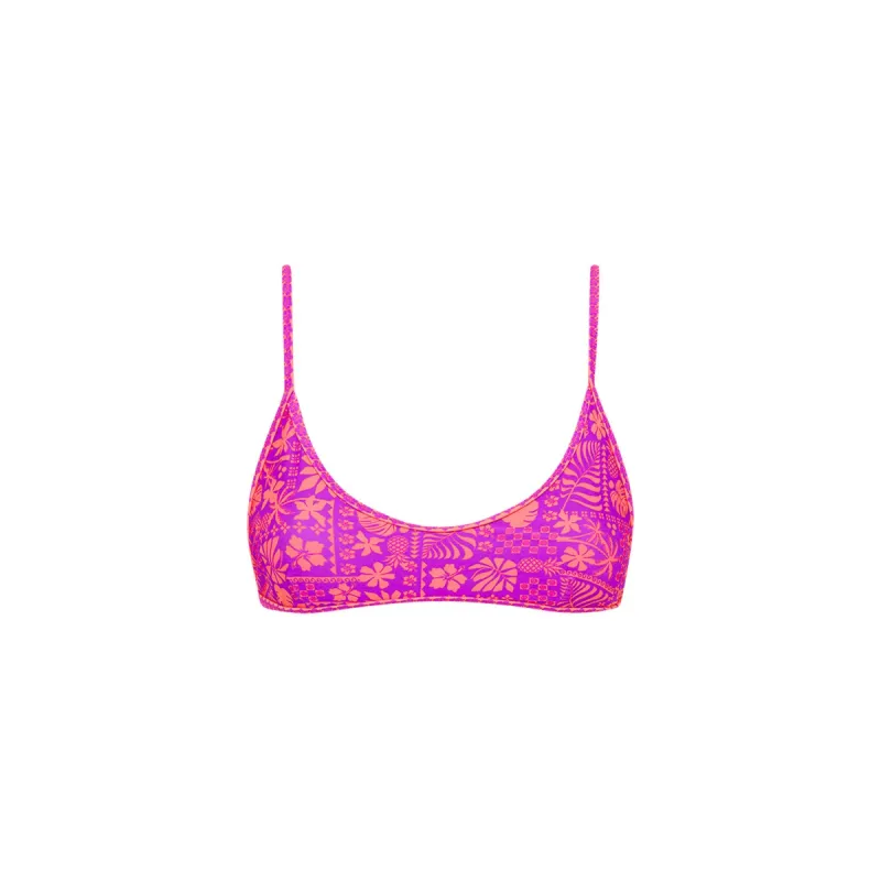 Minimal Tie Back Bikini Top - La Isla sold by Kulani Kinis