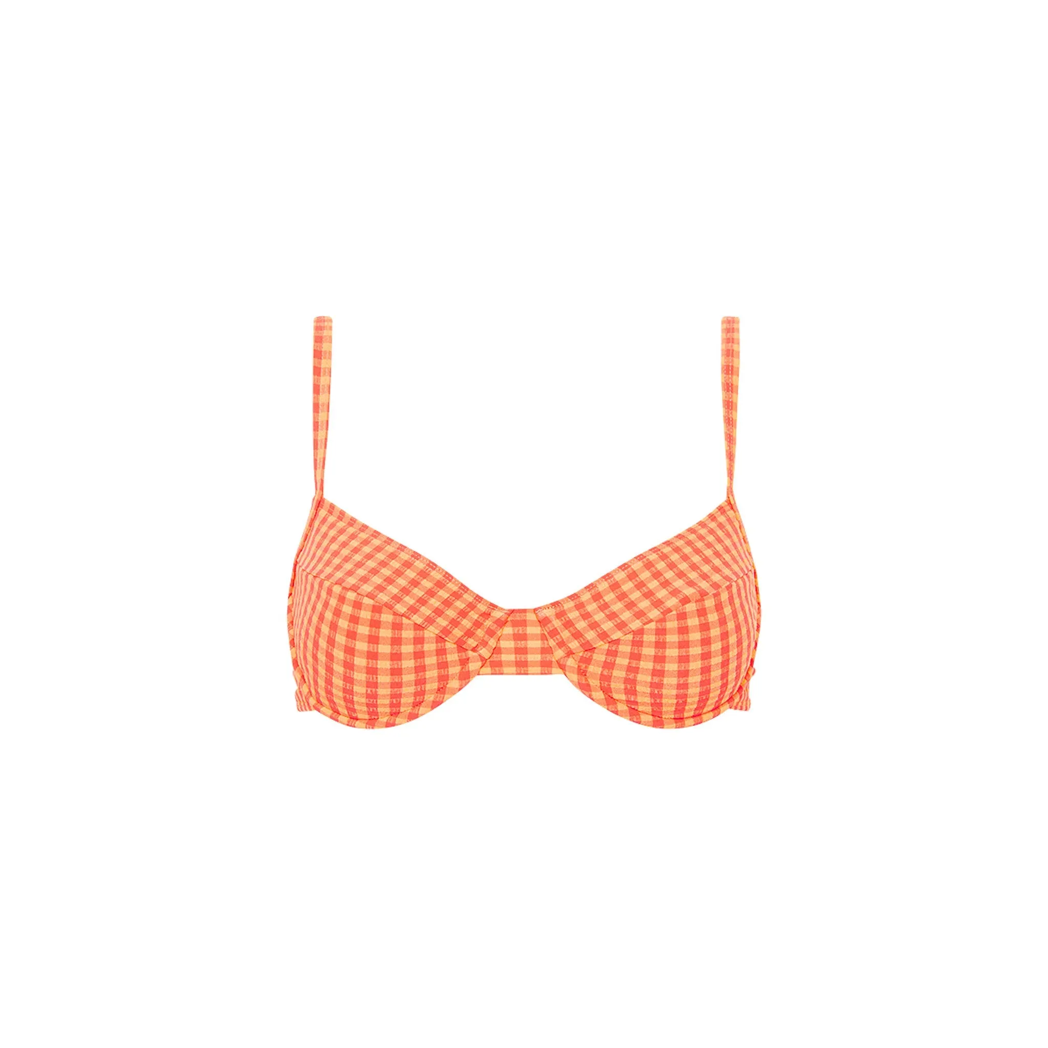Ditzy Underwire Bra Bikini Top - Honeysuckle sold by Kulani Kinis
