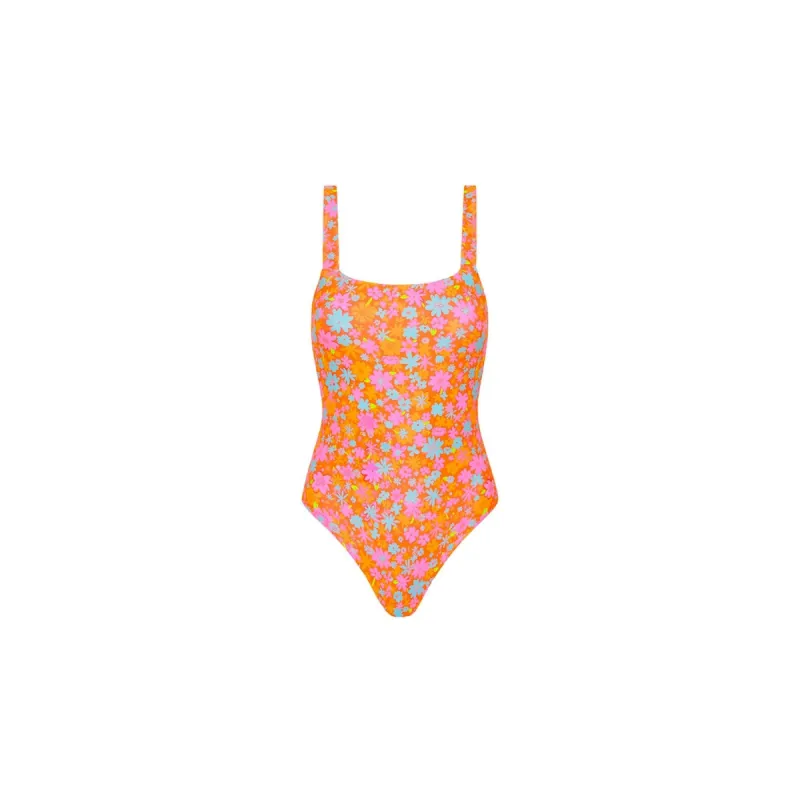 Cheeky Adjustable Level One Piece Swimwear - Dandelion Daze sold by Kulani Kinis