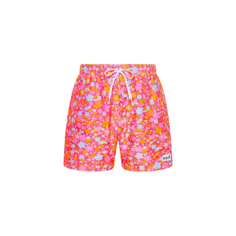 Men's Swim Trunks - Raspberry Rosé sold by Kulani Kinis