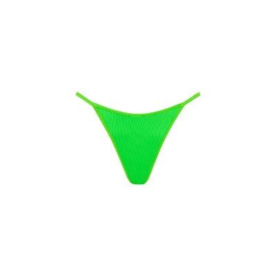 Tanning Thong Bikini Bottom - Peppermint Ribbed sold by Kulani Kinis