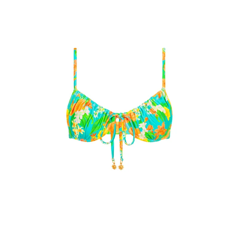 Ruched Underwire Bra Bikini Top - Sunkissed Soul sold by Kulani Kinis