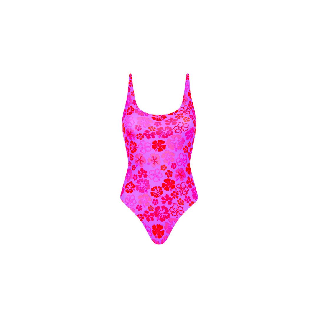 One Piece Swimwear - Cherry Berry sold by Kulani Kinis