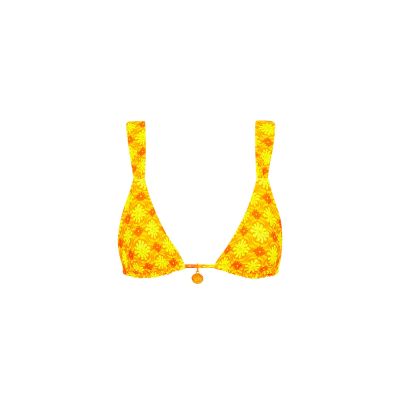 Slide Bralette Bikini Top - Lemontini sold by Kulani Kinis