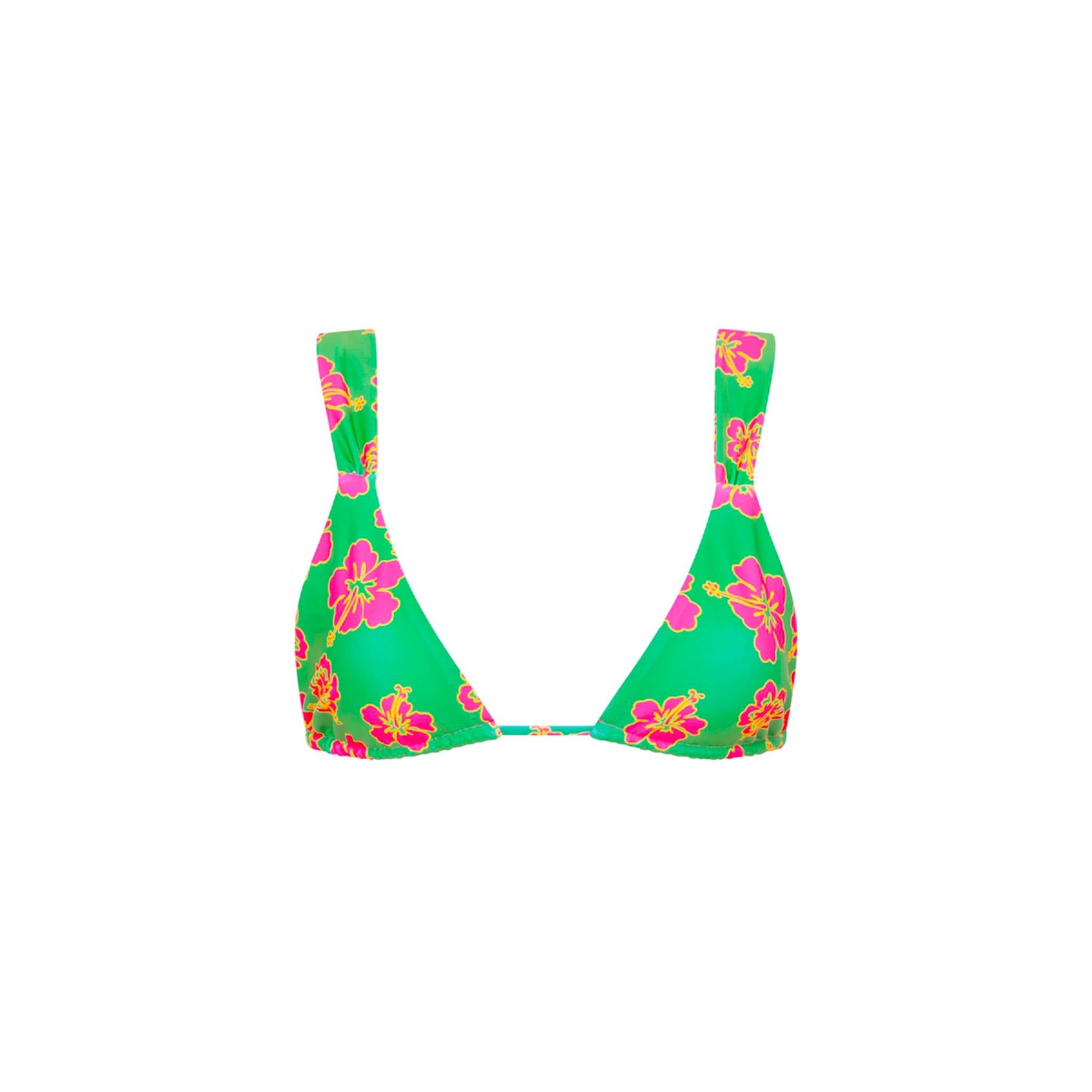 Slide Bralette Bikini Top - Melon Sorbet sold by Kulani Kinis