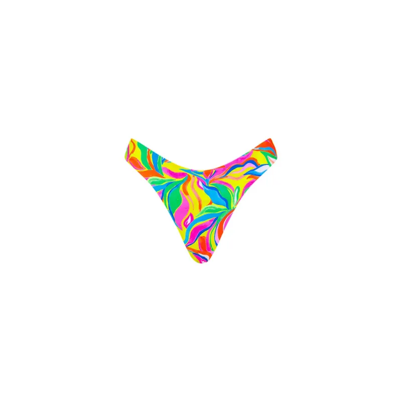 Brazilian Thong Bikini Bottom - Tropical Illusion sold by Kulani Kinis