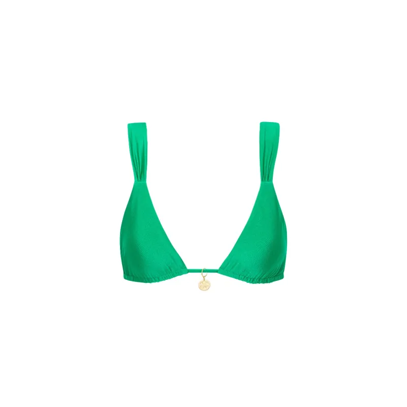 Slide Bralette Bikini Top - Jungle Jewel sold by Kulani Kinis