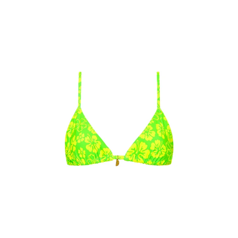 Bralette Bikini Top - Aloha Lime sold by Kulani Kinis