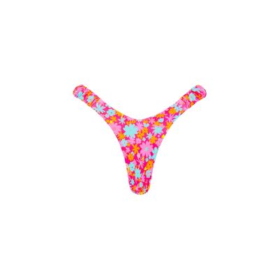 Retro Y Thong Bikini Bottom - Raspberry Rosé sold by Kulani Kinis