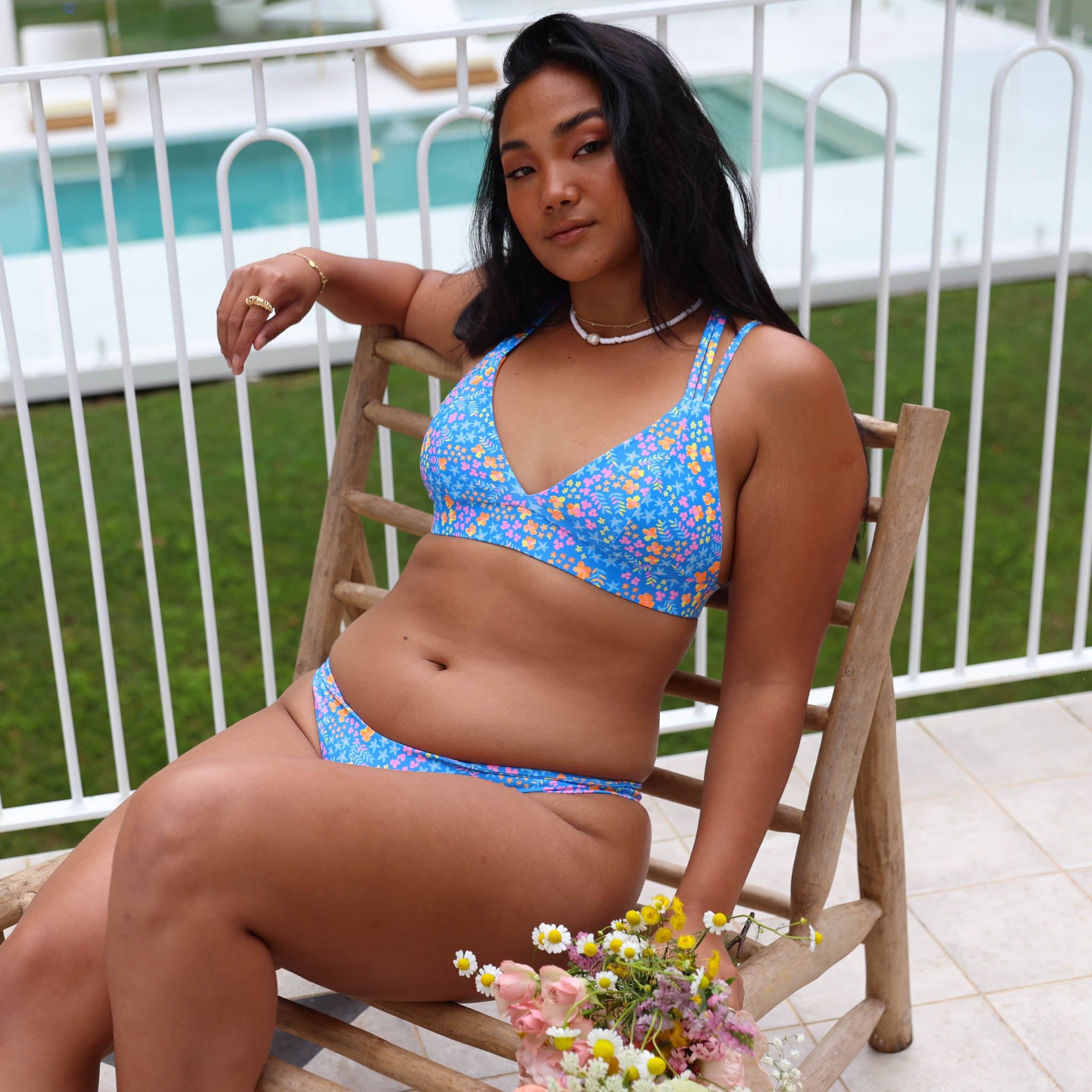 Minimal Full Coverage Bikini Bottom - Bombshell Beach sold by Kulani Kinis product image thumbnail 5