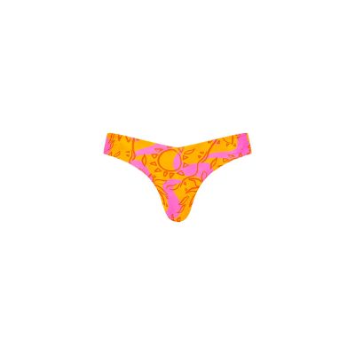 Cheeky V Bikini Bottom - Sangria Swirl sold by Kulani Kinis