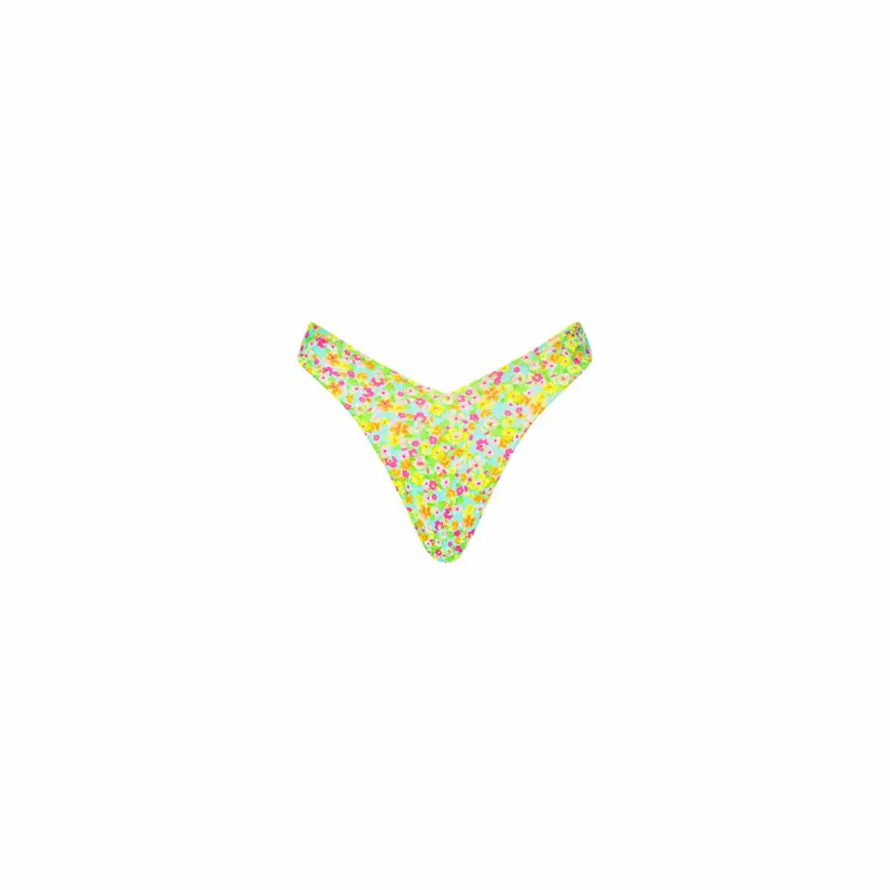 Y Cheeky Bikini Bottom - Wild Flower sold by Kulani Kinis
