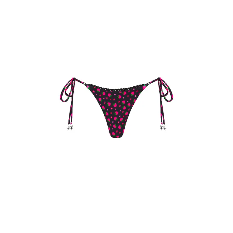 Thong Tie Side Bikini Bottom - Ruby Kisses sold by Kulani Kinis