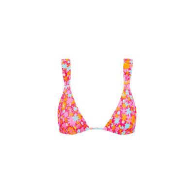 Slide Bralette Bikini Top - Raspberry Rosé sold by Kulani Kinis