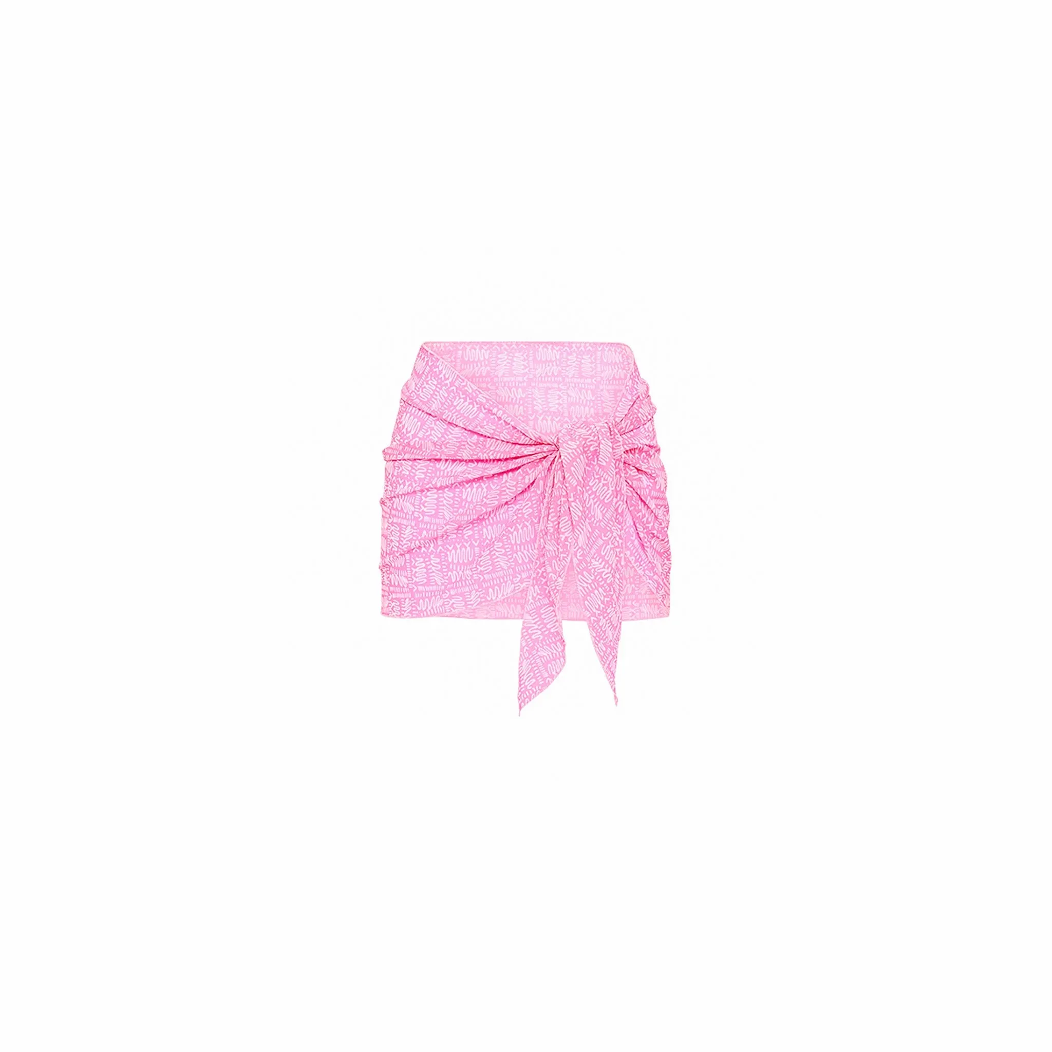 Mini Mesh Sarong - Strawberry Milkshake sold by Kulani Kinis