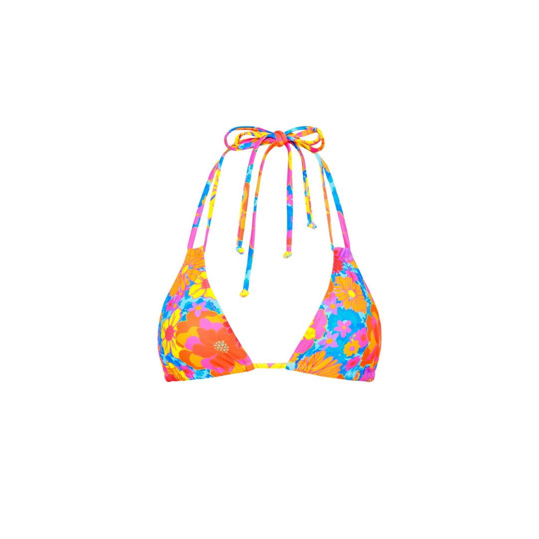 Halter Bralette Bikini Top - Sapphire Sun sold by Kulani Kinis