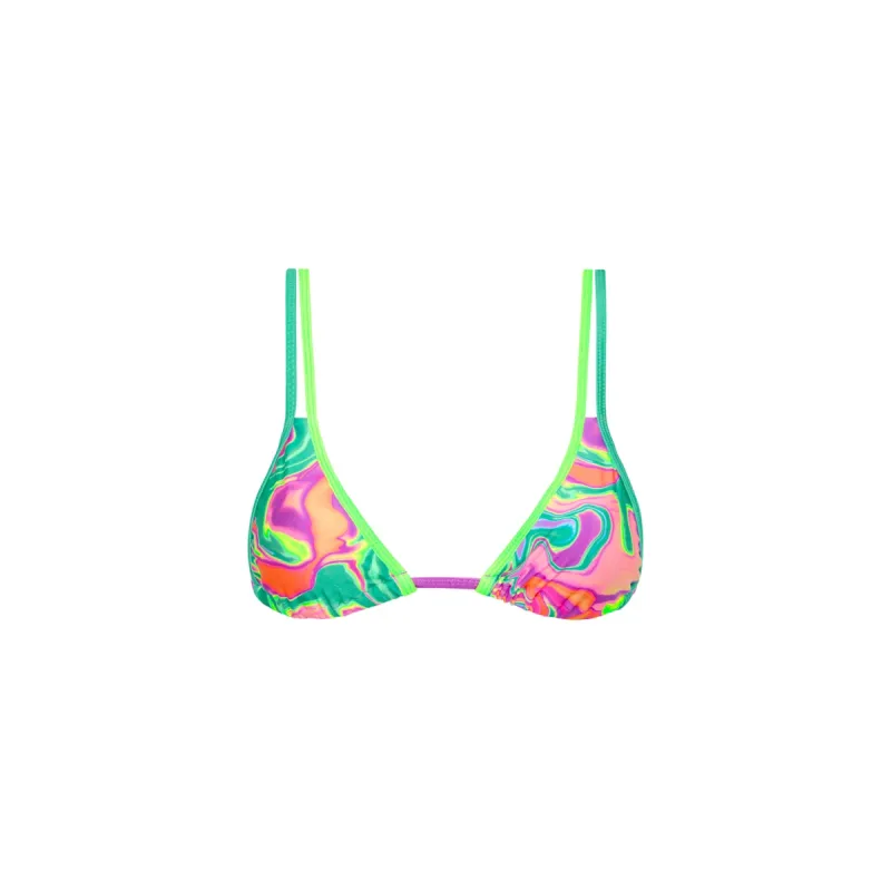 Twin Strap Bralette Bikini Top - Calypso Castaway sold by Kulani Kinis
