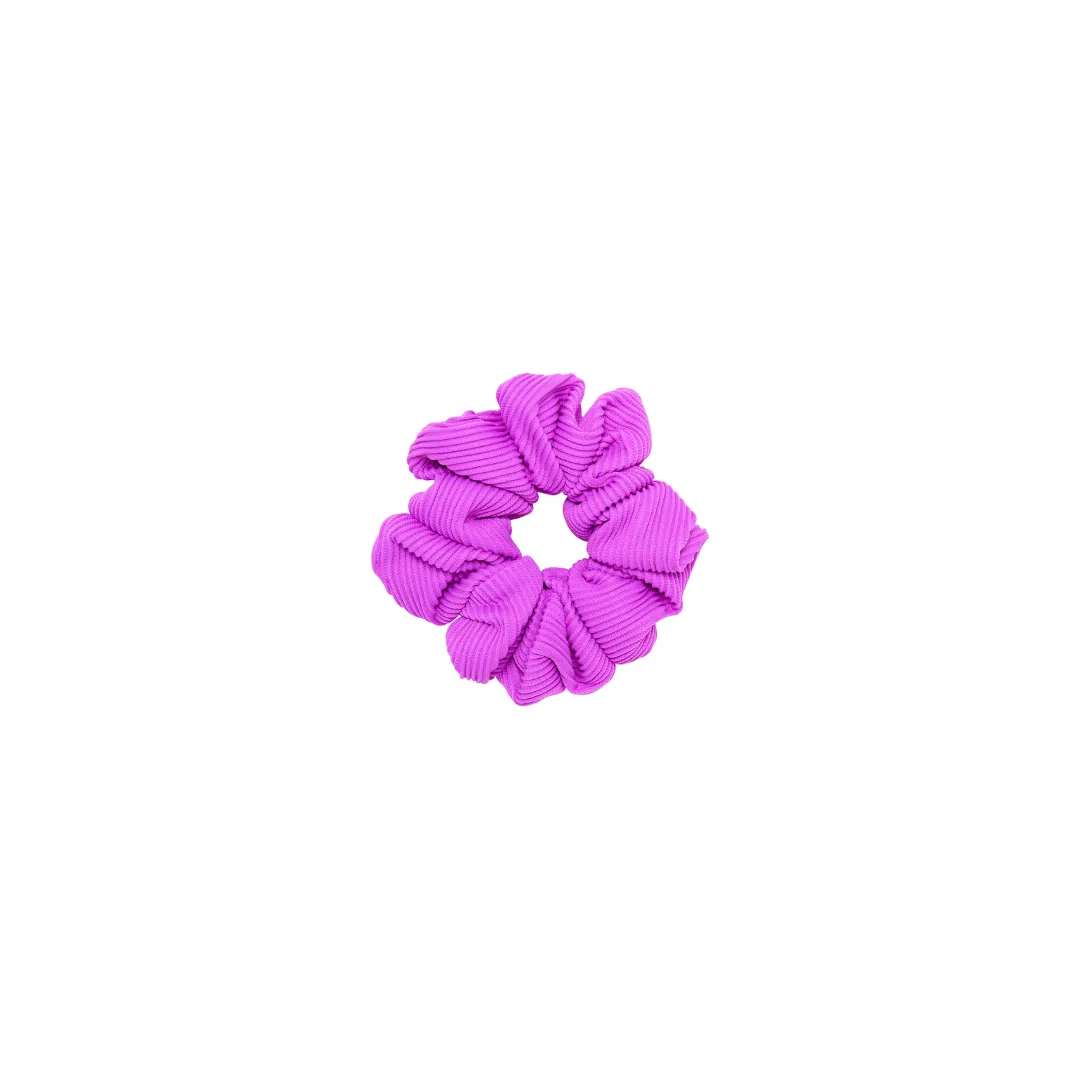 Scrunchie - Electric Violet Ribbed sold by Kulani Kinis