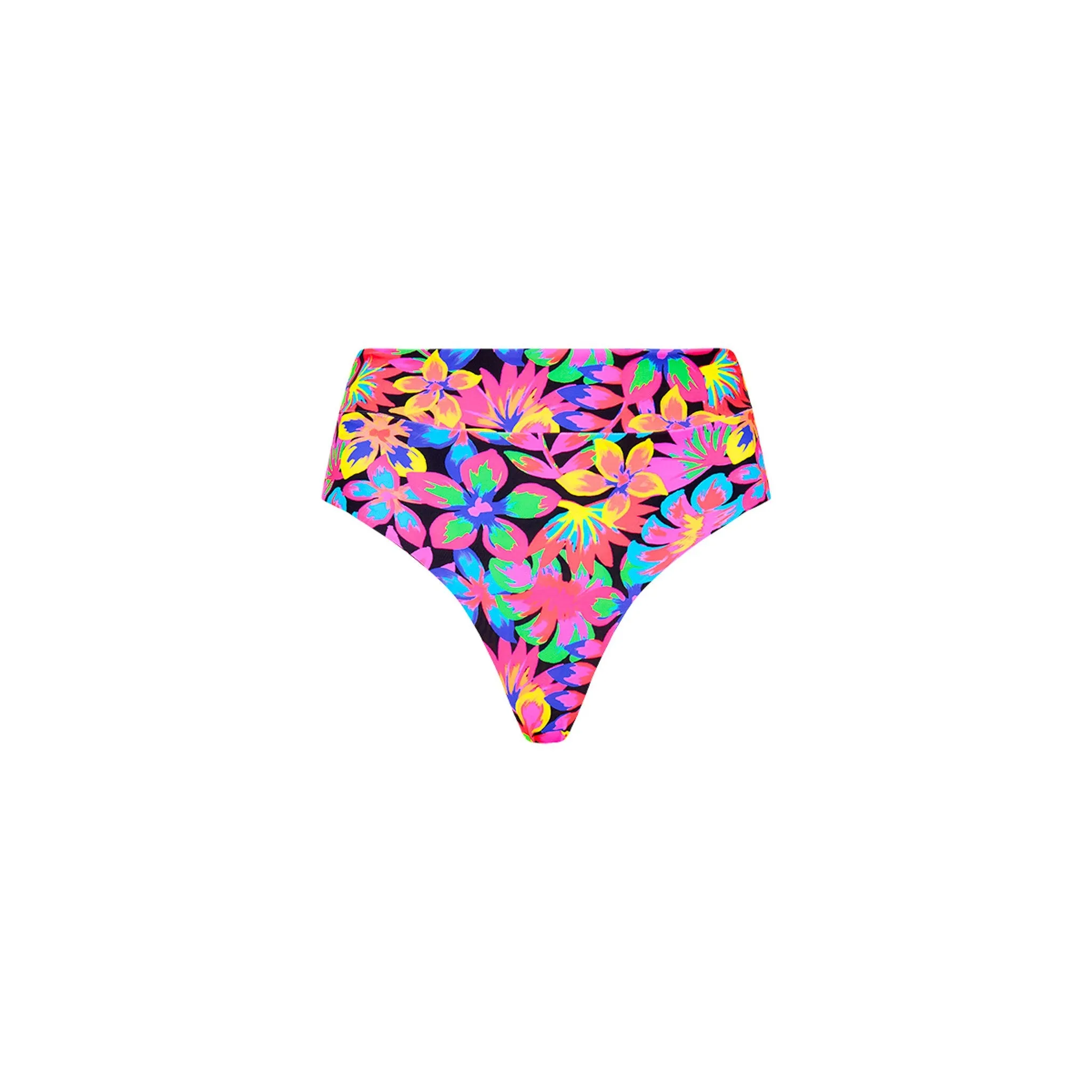 High Hip Cheeky Bikini Bottom - Disco Doll sold by Kulani Kinis