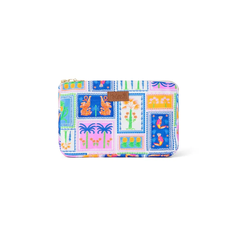 Beach Pouch - Tropical Tiki sold by Kulani Kinis