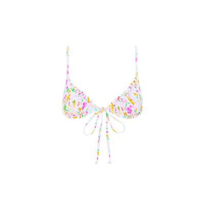 Ruched Bralette Bikini Top - Saint Tropez sold by Kulani Kinis