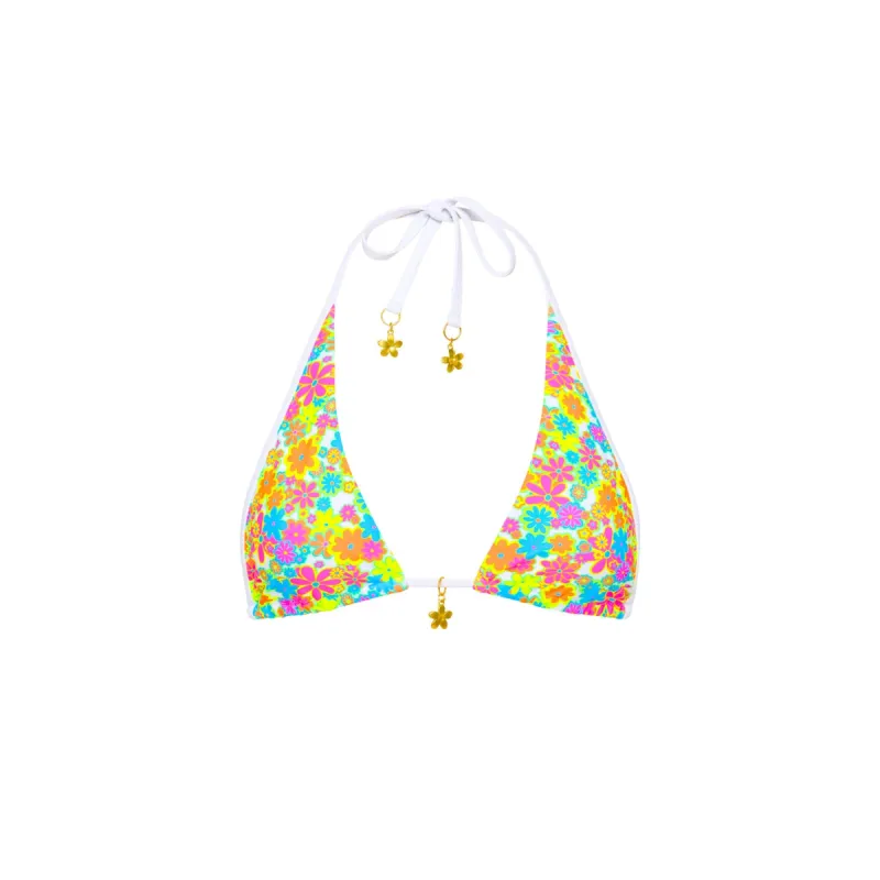 Bind Tie Halter Bikini Top - Sweet Sunshine sold by Kulani Kinis