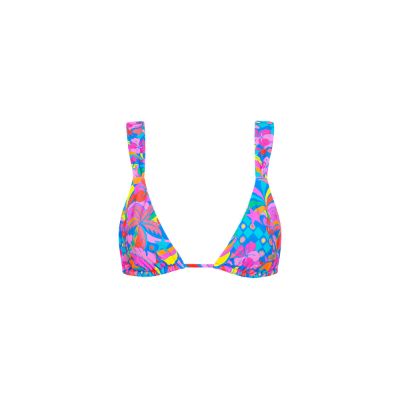 Slide Bralette Bikini Top - Rio Rainbow sold by Kulani Kinis