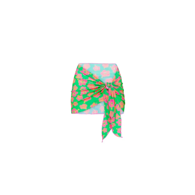 Mini Mesh Sarong - Melon Sorbet sold by Kulani Kinis