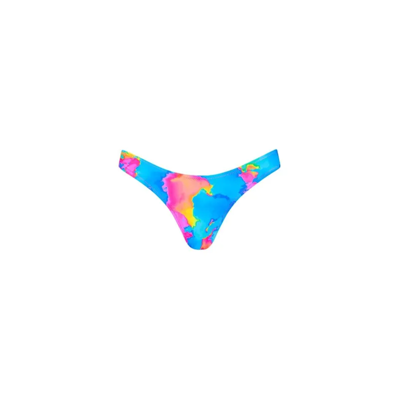 Vintage V Bikini Bottom - Sunrise Splash sold by Kulani Kinis
