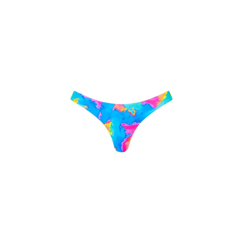 Minimal Full Coverage Bikini Bottom - Sunrise Splash sold by Kulani Kinis