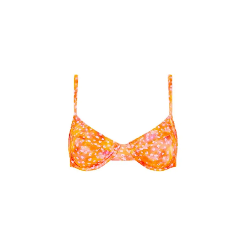 Ditzy Underwire Bra Bikini Top - Apricot Lane sold by Kulani Kinis