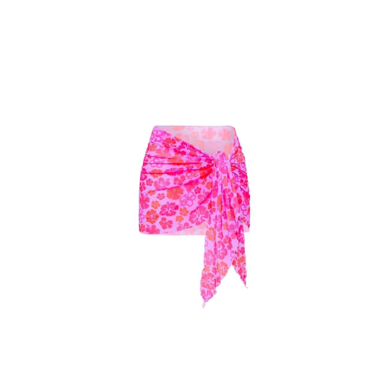 Mini Mesh Sarong - Cherry Berry sold by Kulani Kinis