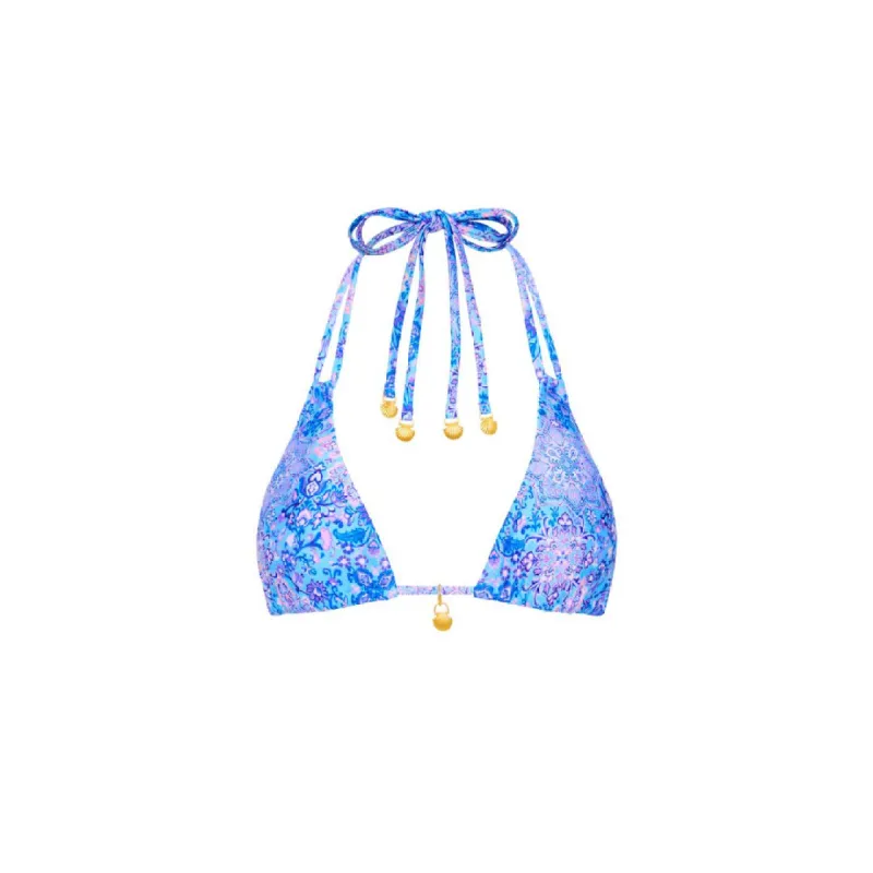 Halter Bralette Bikini Top - Santorini sold by Kulani Kinis