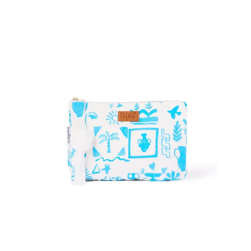 Beach Pouch - Cloud Kisses sold by Kulani Kinis